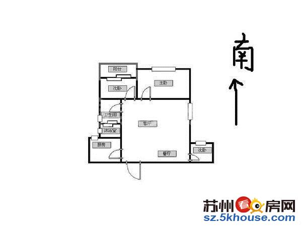 康桥溪岸满得房率精装15W小3房中央空调可上学急售