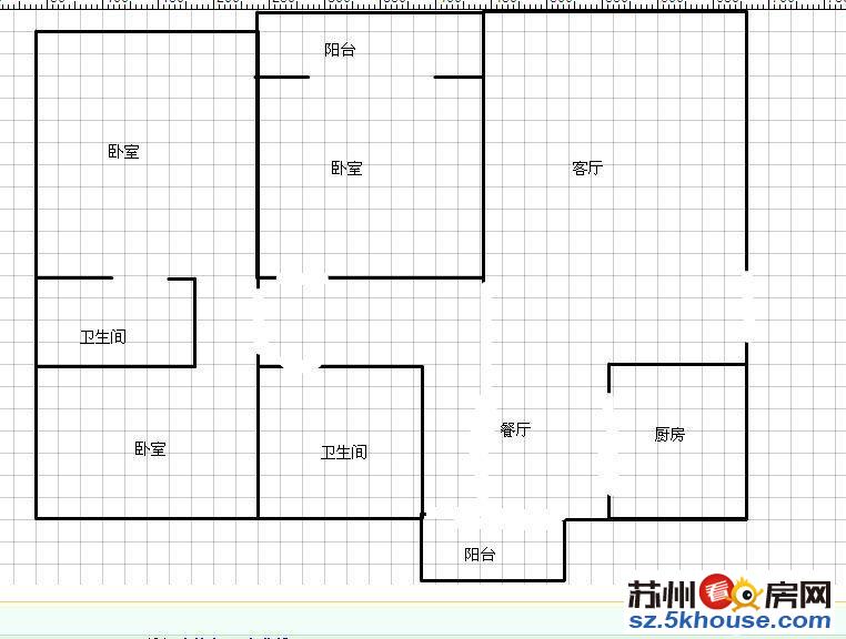 香城颐园精装三房 带买断车位带自库285万中间楼层