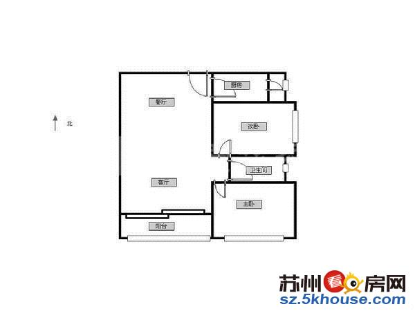 水漾花城花苑 装修好了的两房采光很好