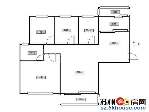 市区电梯洋房 自住装修 户型正气