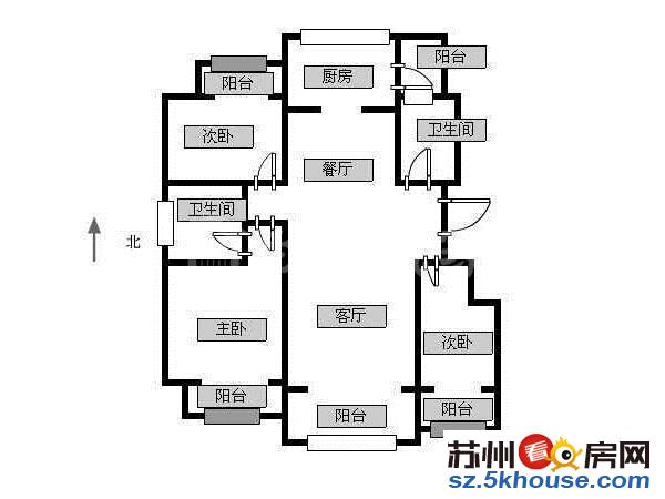 梧桐墅138平 40万装修正三房户型好楼幢位置好中间楼层