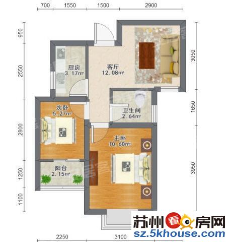 和美家园自住精装拎包入住