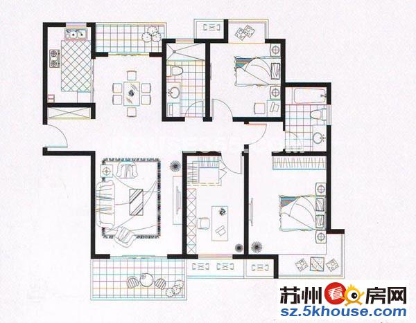 地铁口10米处 水云天 豪华大3房 业主急卖 随时看 好楼层