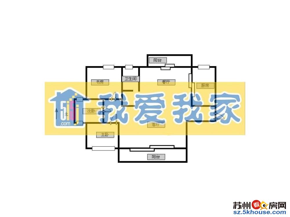 平江区草桥旁美地花园精装三居室出售近地铁