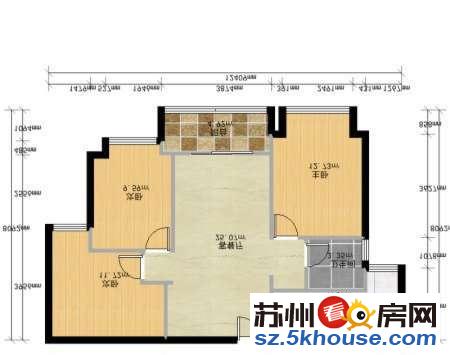 实勘合景八期 全南户型中等楼层采光无遮挡三房朝南少带车位