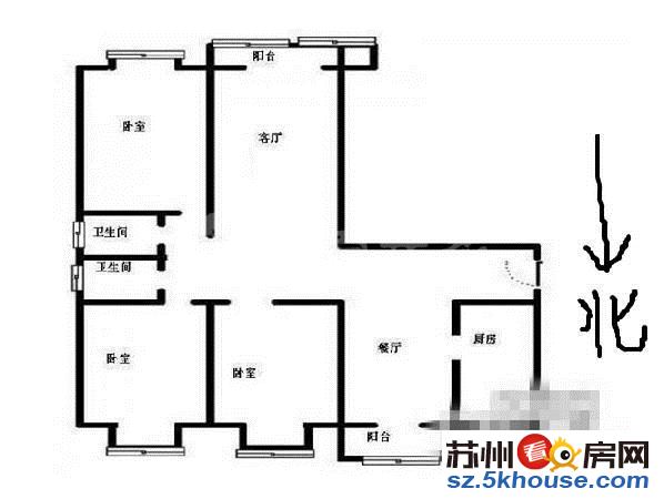 汇翠毛坯大三房可随意装修满两年 出手诚意邀约