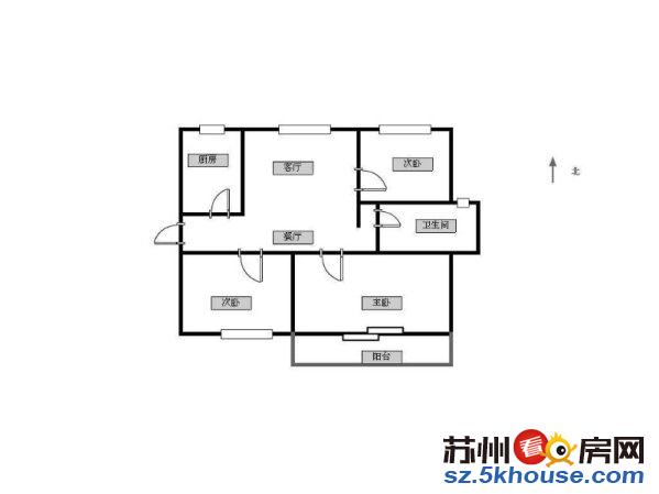 富强新苑95平超大两房多层的房率九十九月底必卖