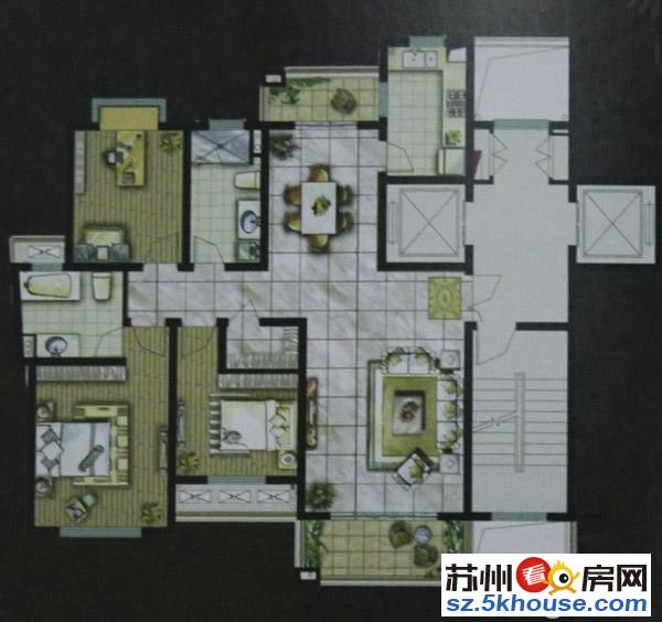 石湖华城大套型三房家电家具全留送超大自行随时方便看