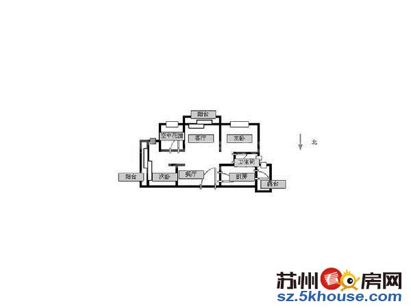 叠翠峰 全新毛坯 三室 南北通透 采光良好 诚心出售看房方便