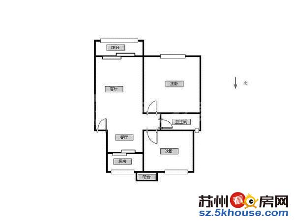 婚装两房 苏香名园多层 实用面积大 保养很好随时可以看 急售