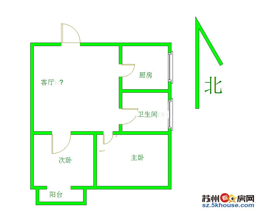 降价急售 古宫新村 简装房 顶楼带阁楼 使用面积大 产证在手