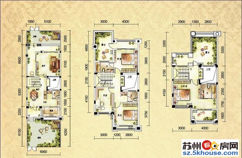 价380万的大别墅 超大花园 降价50万急售 看房有钥匙