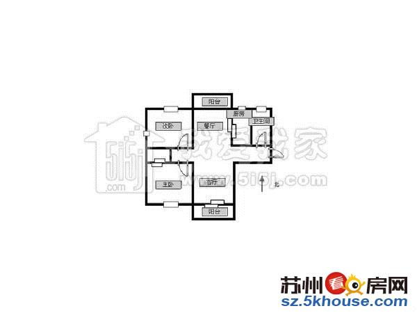 新旅城花园一区二室二厅婚装自住看房方便 家具家电全留 诚售