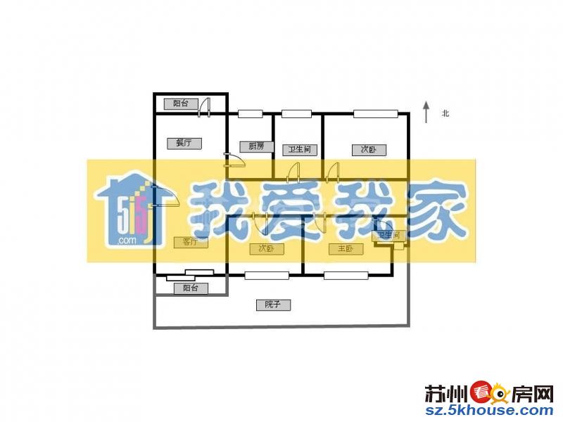 新上锦书清华里 三开间朝南房 房龄新 环境好 毛坯装修方便