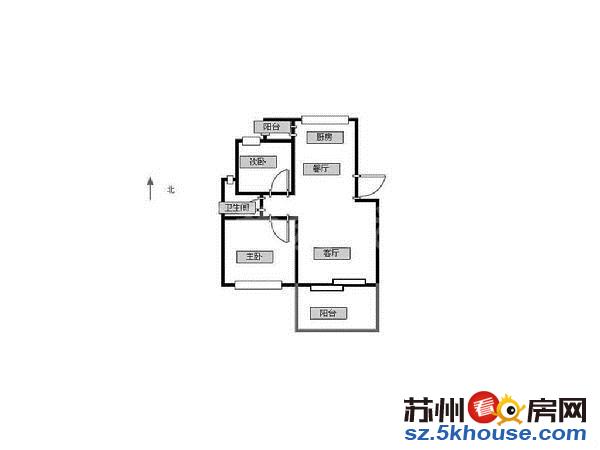 国香雅苑 出行方便 中间位置 通透两房