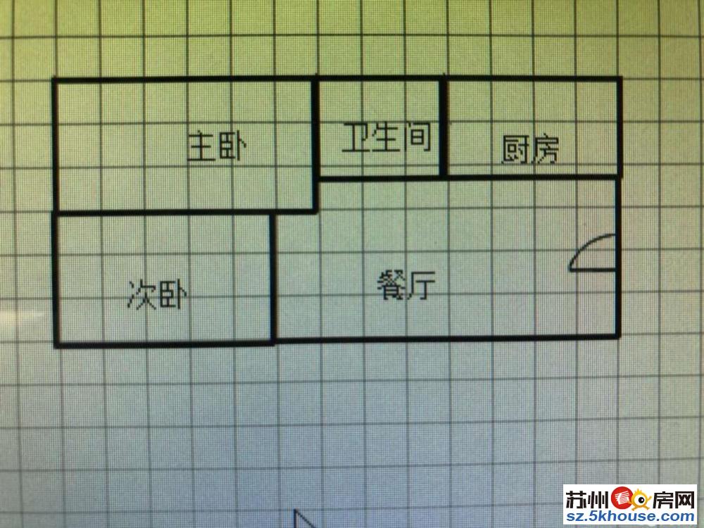 新上浒墅人家一区精装2房景观楼层学户未用看房方便