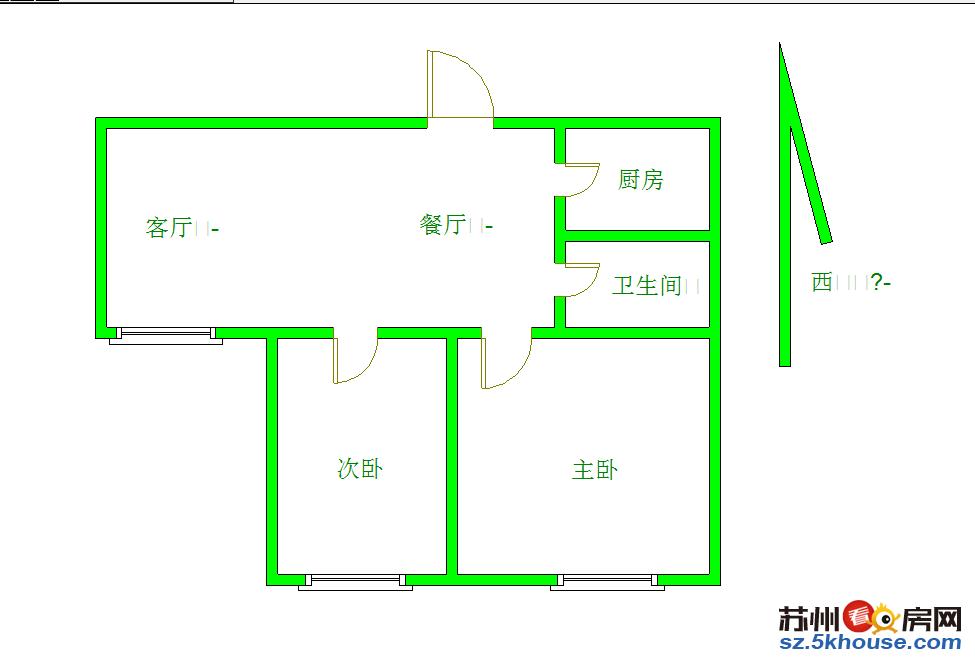 急售 春申新村 精装两房 满五唯一 带 随时看房 价能谈