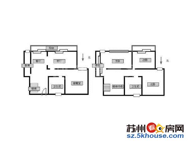 徐图港商圈 锦绣江南 空中别墅 精装4房拎包入住 轻轨旁