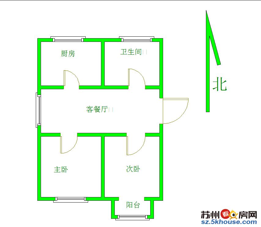 玉莲新村 精装两房 带 边户采光无遮挡 看房方便 价能谈