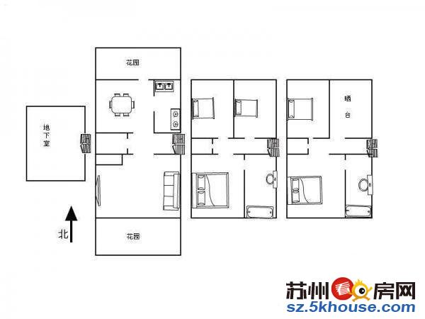 繁华的地段 宁静的小区 现出平门府独栋大别墅 毛坯实拍图