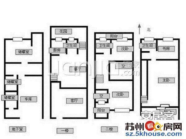 繁华的地段 宁静的小区 现出平门府独栋大别墅 毛坯实拍图