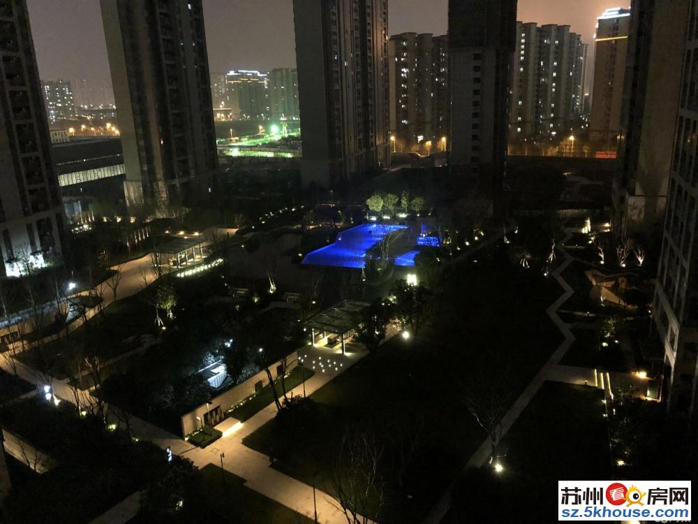 新上江湾雅园125户型精装3房中央景观房业主诚售