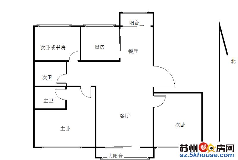 橘郡花园精装4房非顶楼唯一一套带空中花园的房子