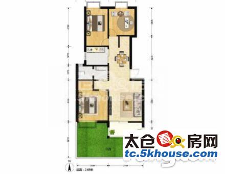 上海公馆一期 150万 3室2厅1卫 精装修 低价出售,房主诚售。