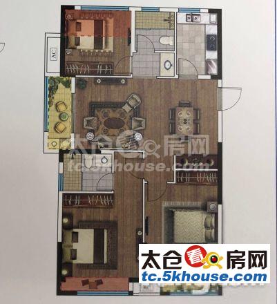 越秀向东岛南门即嘉定高品质住宅精装修三房