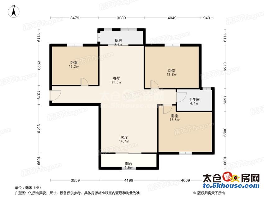 太仓沙溪古镇旁精装 无 户型方正 送车位 有钥匙 随时看房