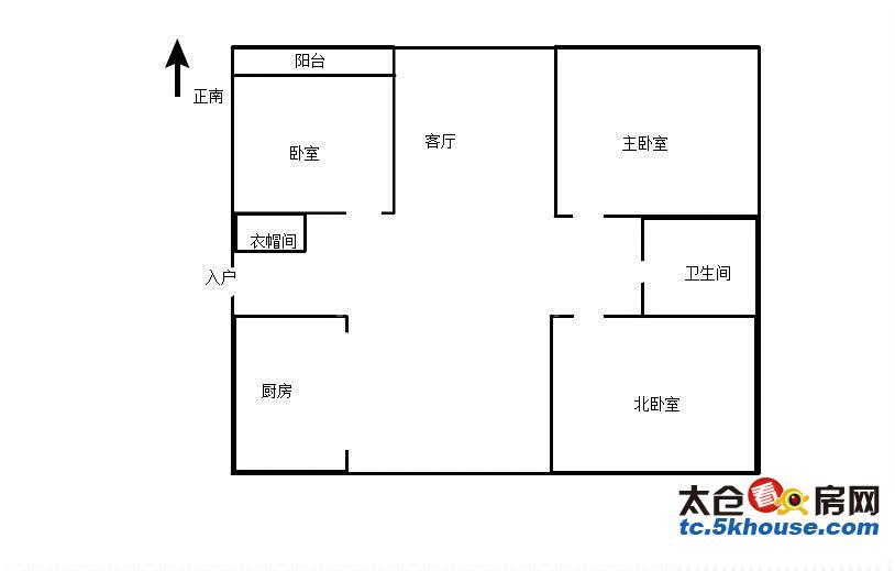 太仓盛大花苑120平大三房仅需130w家具家电全送低于市场价15w