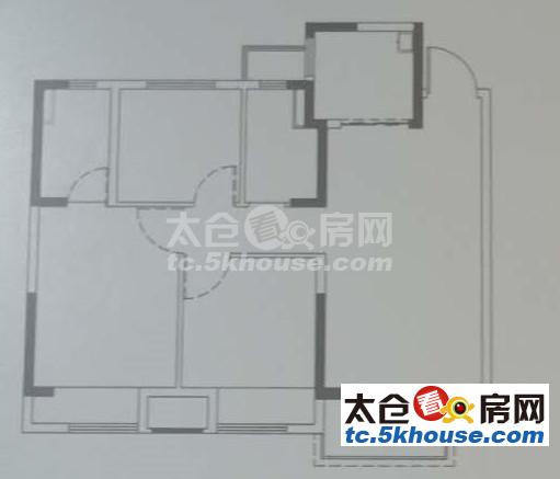 新华联·滨江雅苑 76万 3室2厅1卫 精装修 ,住家精装修 有钥匙带您看!