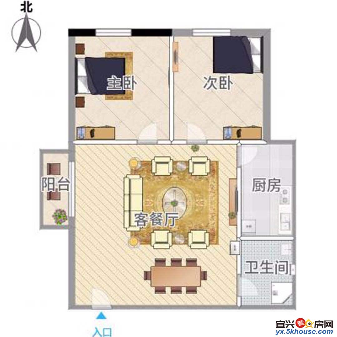 兴园小区2楼170平米老装修位置好,设施全套型好95万