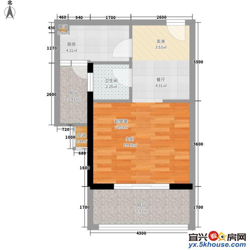 中星湖滨城 顶楼复式 全新毛坯 景观房 交通便利