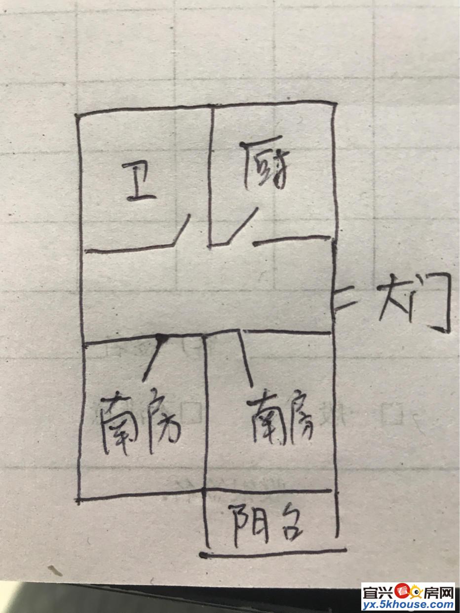 南仓西村 着地6楼 66平方 库15平方 特价28.8万