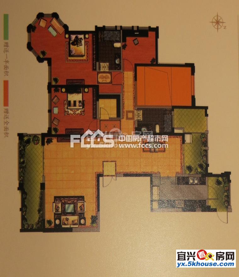 城东全湖景房 25楼252平毛坯340万高性价比