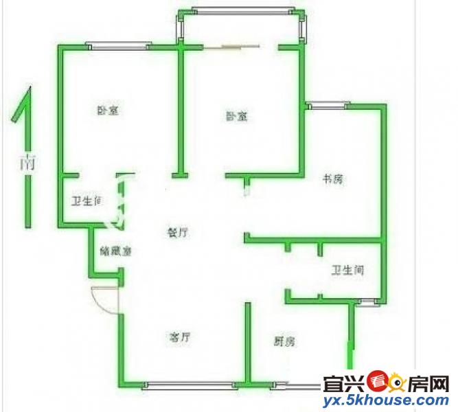 好房首推 东亭实小 春江花园 精装3室 拎包及住 毗邻地 铁