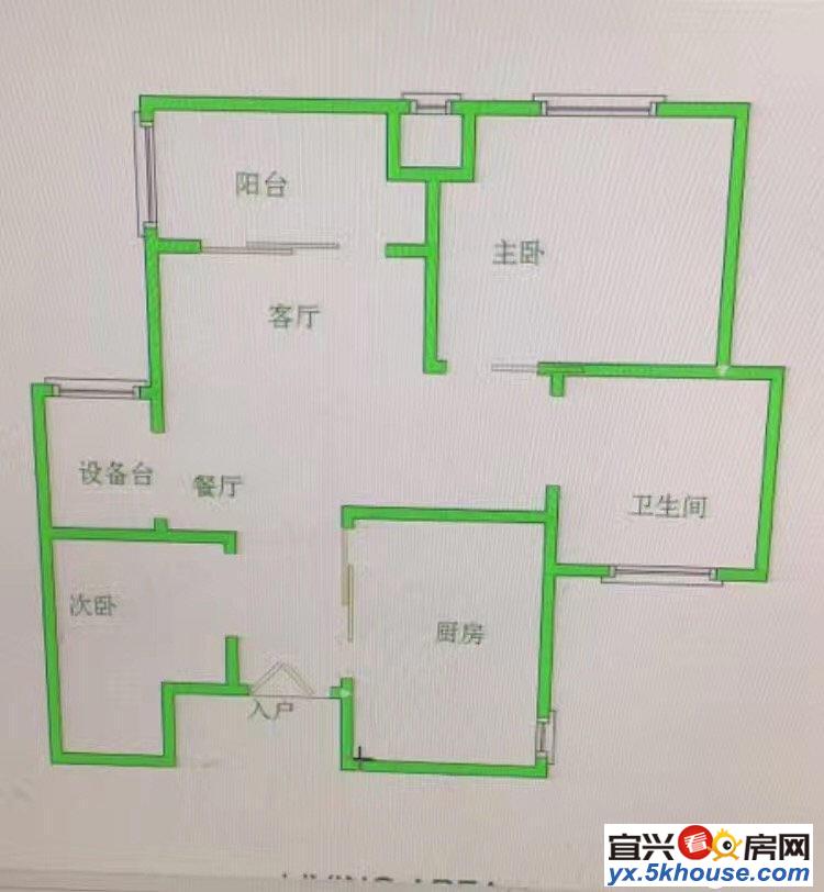 苏宁天氿御城 104平方 小 三房 毛坯 147万