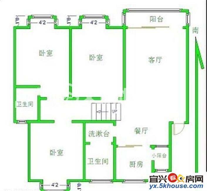 春江花园一期精装大四房 带多个阳台 三层阁楼 仅此一套 急售