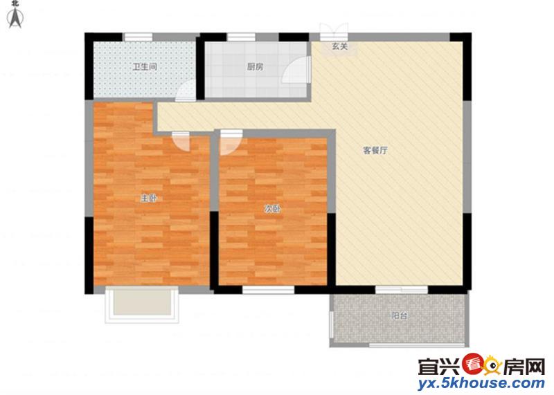 新东虹1.5楼,133.58平方  3室2厅1卫,证满5年