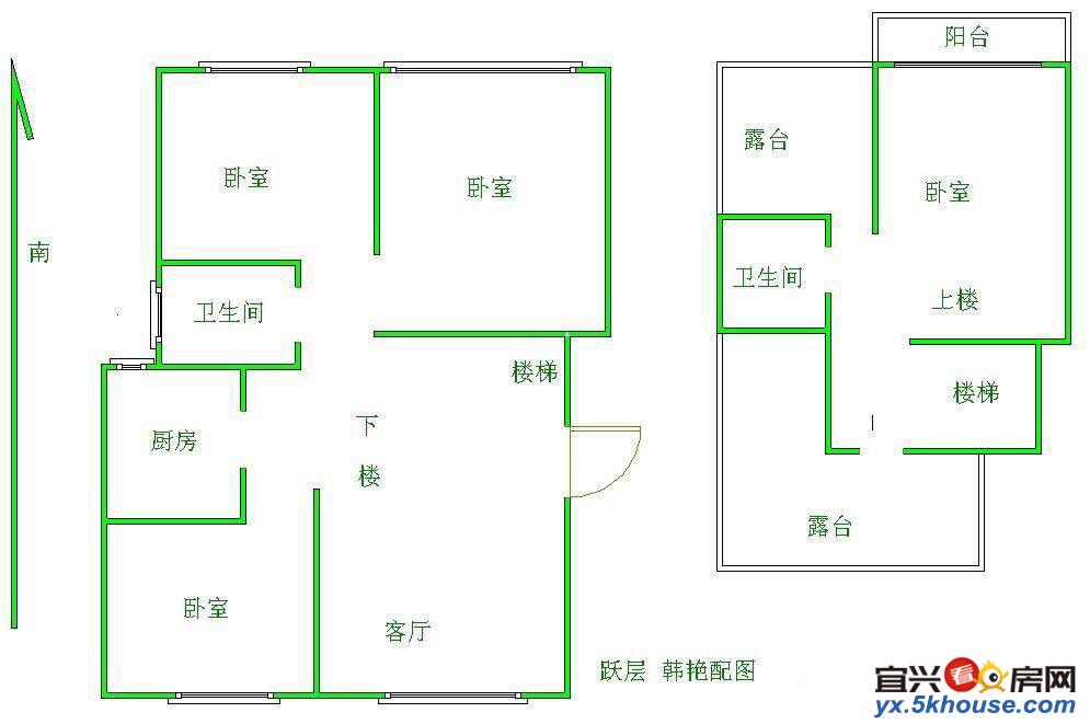 华润景城23复式,16年欧式装修 中央空调 地暖 近大润发