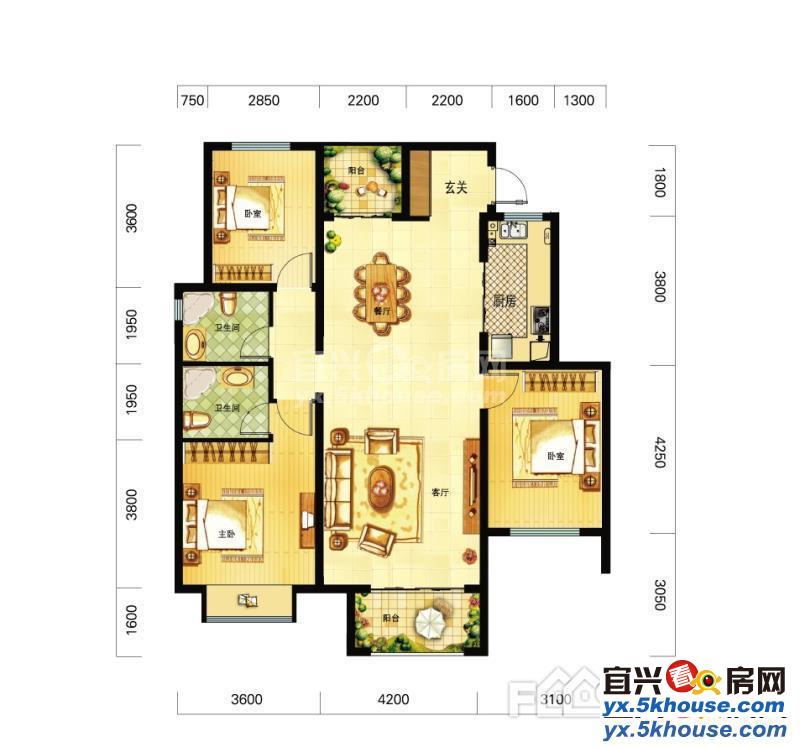 交机小区高档装修靠近市中心拎包入住