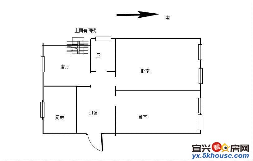 宜兴周铁镇,新出房源5楼 送6楼80平55万,好房不等人,