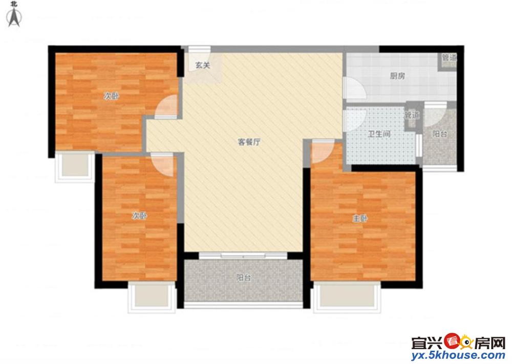 苏宁天氿御城21楼 126平方 3室毛坯