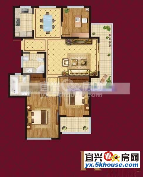 苏宁天氿御城 142平方三室两厅 高档装修设施全 162.8