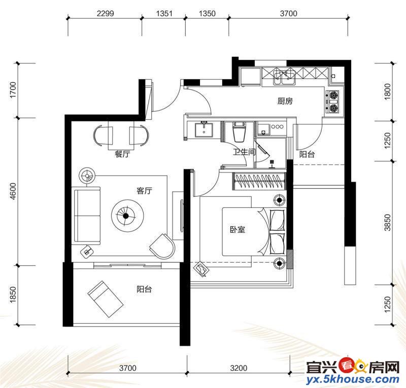 阳光花苑2楼 112平米 毛坯 证满 9380元平米 无库