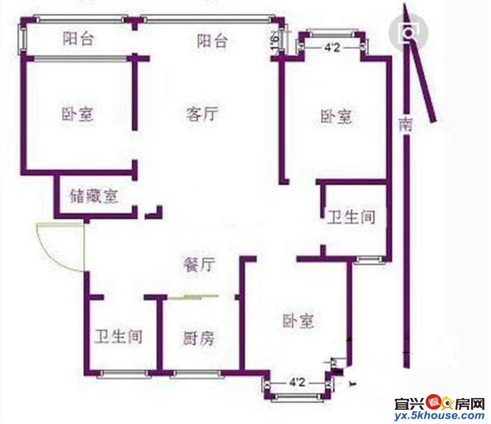 春江花园二期 新出精装2房 保养好采光明亮 房东置换 急售