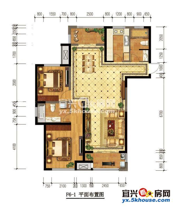 苏宁天氿御城168.8万3室2厅2卫精装修,难找的好房子