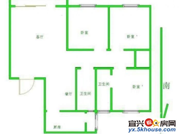 东亭柏庄地铁口春江花园对面乐购公园都有 大三房出租东西齐全