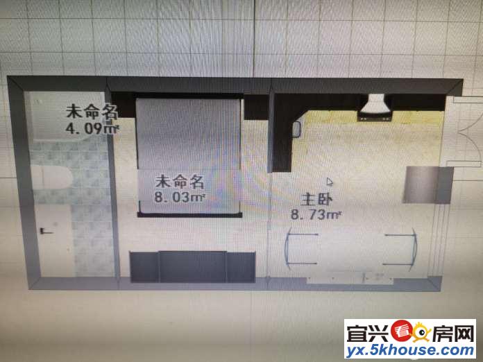 人民路宜北桥边上二楼新装修单间550每月,可以短租近太滆菜场